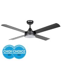 STRADBROKE 48in (1220mm) 20w CCT 2300lms LED DC ABS 4 Blade Fan with Remote