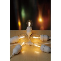 FESTOON 10lt LED 8m Exterior HANGING Light Kit