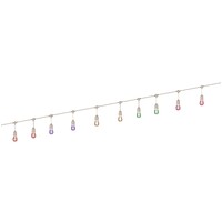 FESTOON 10lt LED Multi-Colour 8m Exterior HANGING Light Kit