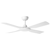 ALOHA 1320mm DC ABS 4 Blade Wall Control Ceiling Fan (Remote extra)