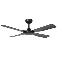 ALOHA 1320mm DC ABS 4 Blade Wall Control Ceiling Fan (Remote extra)