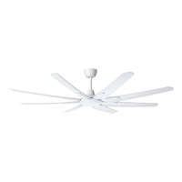 SANTORINI 1670mm DC ABS 8 Blade Ceiling Fan