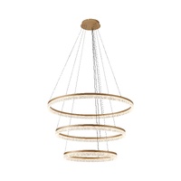 FLORENCIA 60w 1000mm LED Round 3-Tier Pendant