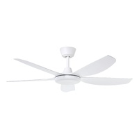 MIAMI 1220mm 20w CCT LED DC ABS 5 Blade Ceiling Fan 