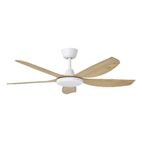 MIAMI 1220mm 20w CCT LED DC ABS 5 Blade Ceiling Fan 
