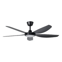 MIAMI 1320mm 20w CCT LED DC ABS 5 Blade Ceiling Fan 
