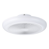 SAYULITA 460mm 20w CCT + RGB DC ABS Bladeless Ceiling Fan