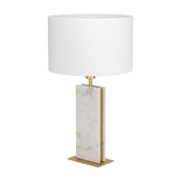 BELESAR 1lt 670mm Marble Table Lamp