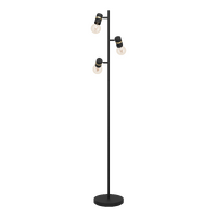 LURONE 3lt Metal Adjustable Floor Lamp (globes extra)