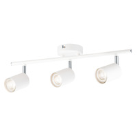 THORPE 3lt x 5w GU10 Adjustable Round Base Bar Spotlight
