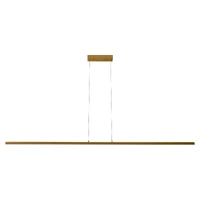 AERIS 62w 2000mm Fluted Linear LED Pendant