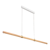 AQUILA 24w 1500mm Timber Linear LED Pendant