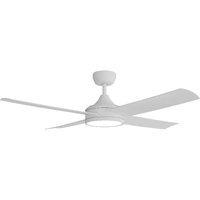 BREEZE SILENT PRO 1320mm 24w CCT 1361lms AC ABS 4 Blade Ceiling Fan