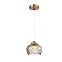 CARAMELLE 5w 130mm Glass Pendant