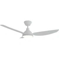 CLAYFIELD 1220mm 20w CCT DC ABS 3 Blade Ceiling Fan