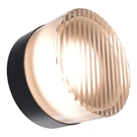 GULL 5w 138mm IP65 Ribbed Acrylic LED Wall Light