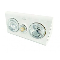 KLEIN 2 3in1 6w/2x275w Light, Heat & Side Ducted Exhaust Unit 