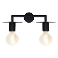 INKA 2lt Metal Wall Light (globes extra)