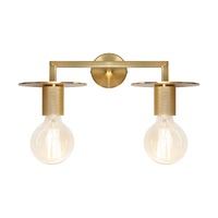 INKA 2lt Metal Wall Light (globes extra)