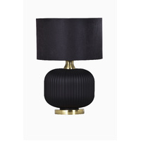 LUSSO 1lt 480mm Ceramic Table Lamp