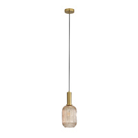 LUXE 1lt 130mm Glass Flex Pendant