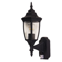 HIGHGATE 1lt IP44 Exterior Wall Light with Sensor