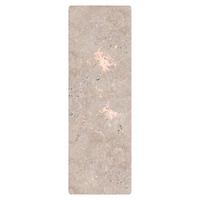 ORVILLE 7w 300mm IP65 Natural Travertine Rectangle LED Wall Light
