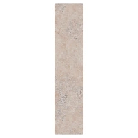 ORVILLE 12w 450mm IP65 Natural Travertine Rectangle LED Wall Light