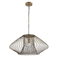 PARRILLA 1lt 600mm Metal Oval Cage Pendant