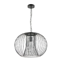 PARRILLA 1lt 500mm Metal Round Cage Pendant