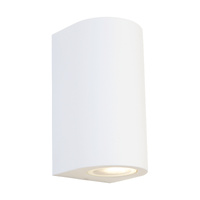 PORTA 2lt IP54 Round Up/Down Exterior Wall Light