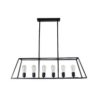 SOUTHPORT 6lt 1000mm Metal Rod Pendant