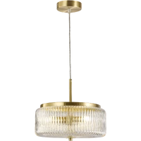 WHISTLER 3lt 300mm Ribbed Glass Pendant (Globes extra)